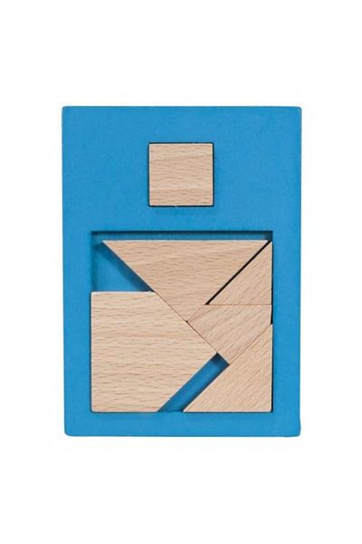 Fridolin An Extra Piece? Wooden Logic Game - Version 2