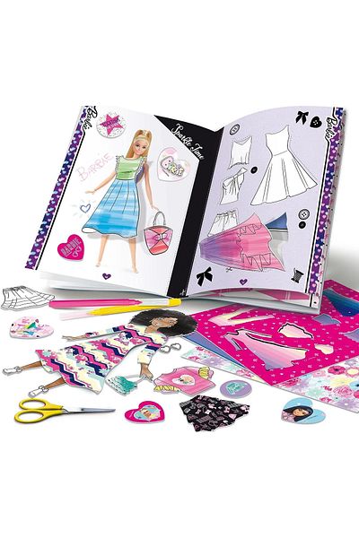 Lisciani Școala de modă Barbie (Creioane magice)
