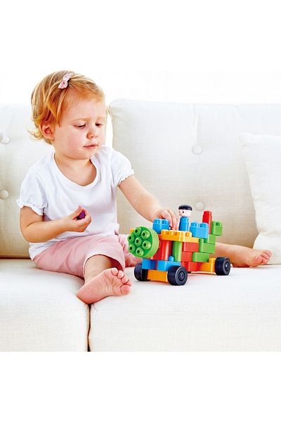 Hape Polym - Creative Toy Construction Kit (25 PIECES)