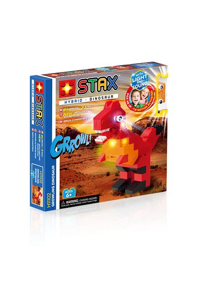 OEM Toy - Stax Construction Sets With Lights And Sounds - Dinosaur