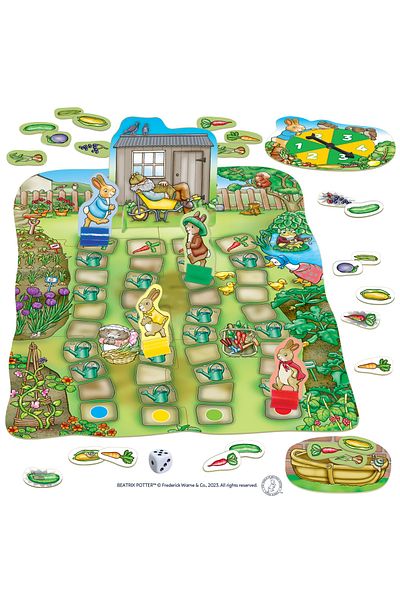 Orchard Toys Board Game Don't Wake Mr. McGregor Peter Rabbit