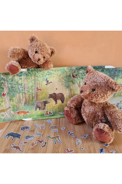 Egmont Toys Lesní zvířata, magnetická sada