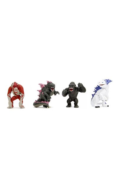 Simba Jada Godzilla Set 4 Figurine Metalice 6.5cm