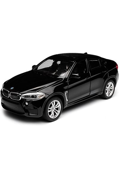 Rastar Bmw X6m Black Metal Car 1 To 24 Scale
