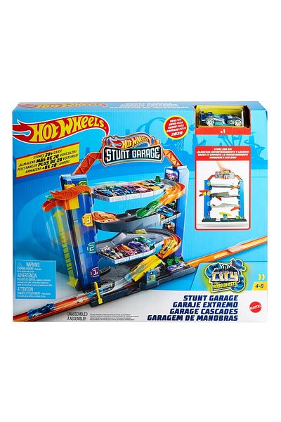 mattel Hot Wheels Stunt Garage