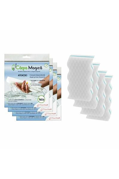 Carpa Magica Pachet 4 x Carpa Magica si 4 x Burete Magic