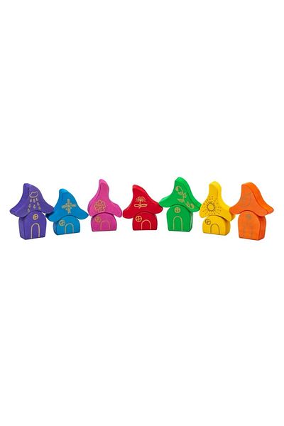 Marc toys Dwarf Houses, Handmade Game