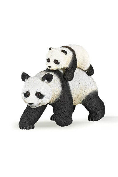 Papo Figurina Ursulet Panda Cu Pui