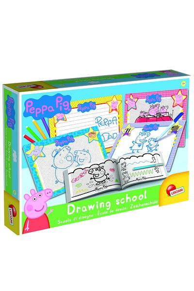 Lisciani Drawing School - Peppa Pig