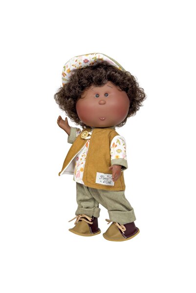 OEM Papusa Nines D'onil, Colectia Little Mio, афро, 23 см