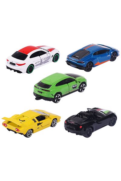 Majorette Dream Cars Italy Set With 5 Metal Cars