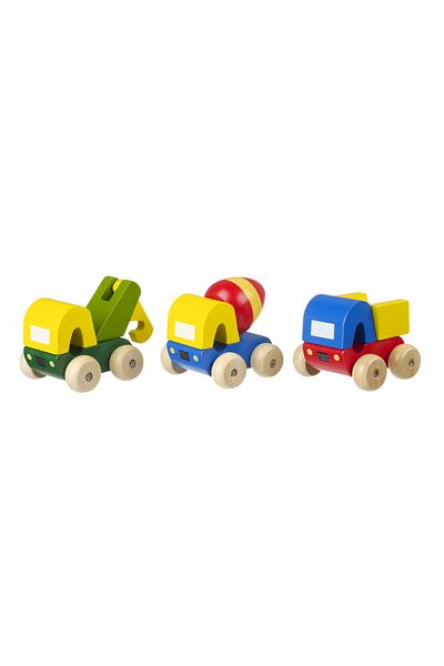 Orange Tree Toys Σετ φορτηγών,