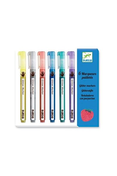 djeco Pix cu sclipici, format din 6 bucăți