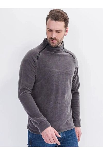 Bast10 Outdoor Fleece Ανδρικά Γυναικεία Unisex Zippered Kombat Tactical Pocket Fleece