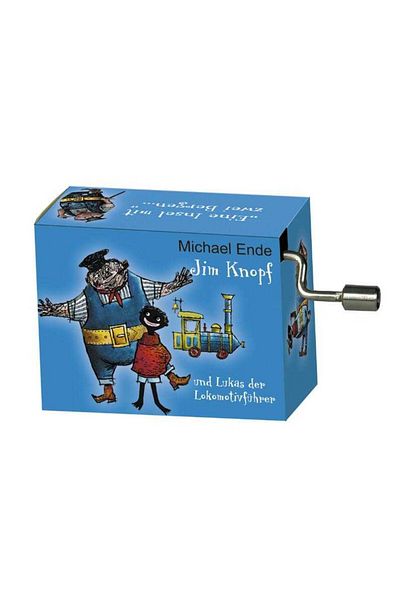 djeco Fridolin Jim Knopf blue flask