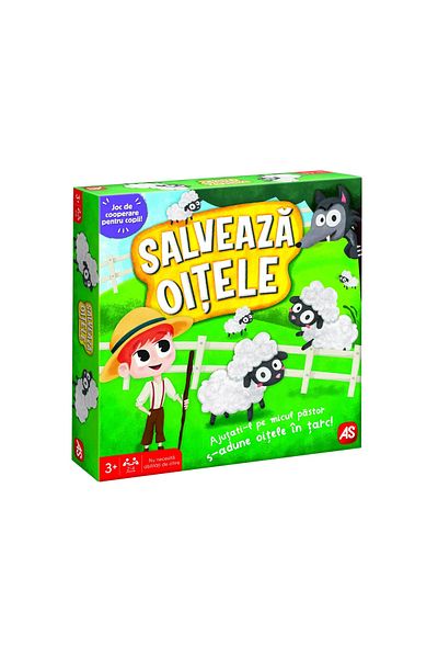 As Salveaza Oitele, Joc De Societate In Limba Romana, 3 Ani