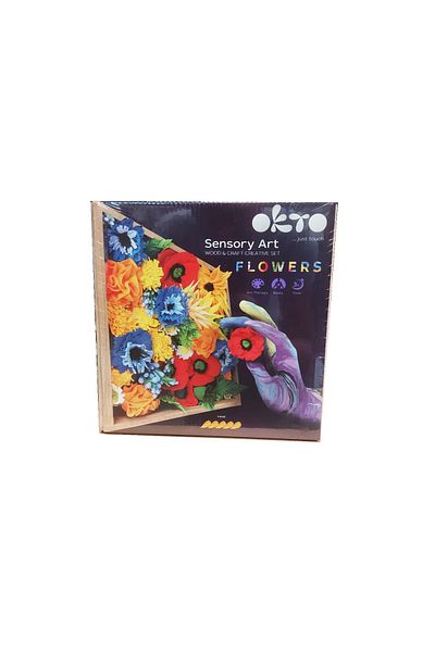 OKTO Wood Craft Creation Set - Flowers, 21 21cm - Freedom