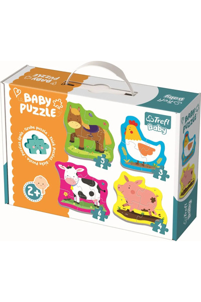 Trefl Puzzle Baby Clasic Animale La Ferma 18 Piese