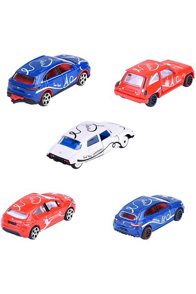 Majorette French Touch Set With 5 Cars