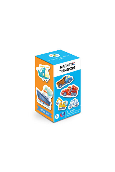 Dodo Magnetická sada - Naučte se dopravní prostředky v angličtině