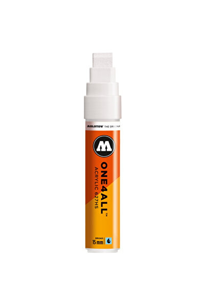 Molotow Акрилен маркер One4all 627hs 15mm Signal White