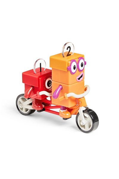Hand2Mind Set Figurine Numberblocks - Aventuri Pe Bicicleta Cu Unu & Doi