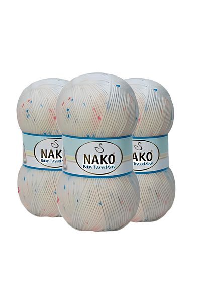 NAKO Baby Tweed New 31739 3 Τεμάχια