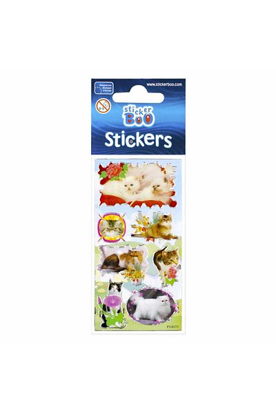 Micostore Kitten stickers, stickers for creative projects for children