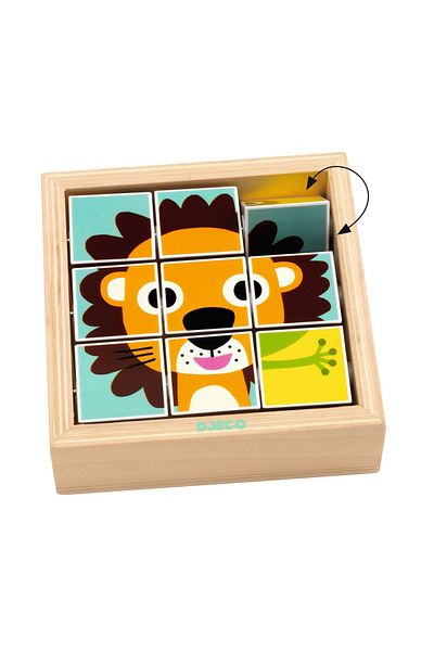 djeco Puzzle kostky Tournanimo,