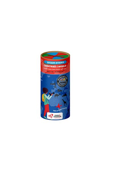 Chalk and Chuckles Smart Sticks Game - Countries