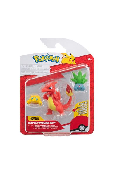 Pokemon - Set 3 Figurine De Actiune, Joltik, Oddish, Charmeleon W21