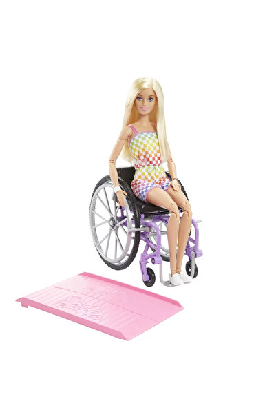 mattel Barbie Doll Blonde Barbie in Wheelchair