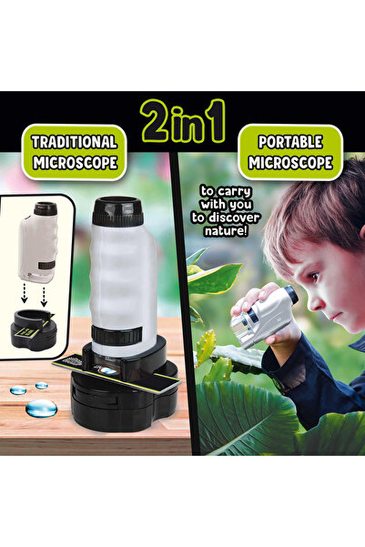 Lisciani Experimenty malého génia - Mini mikroskop