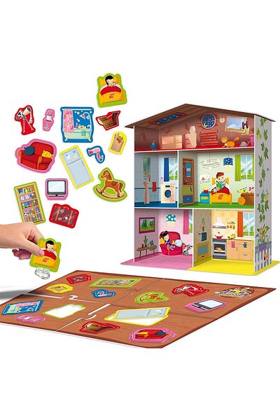Lisciani Montessori Maxi Game - My House