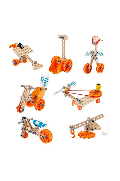 Hape Wooden Toy - Deluxe Experiment Kit (57 PIECES)