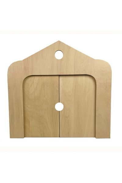 Egmont Toys Wooden Stage For Puppet Theater,