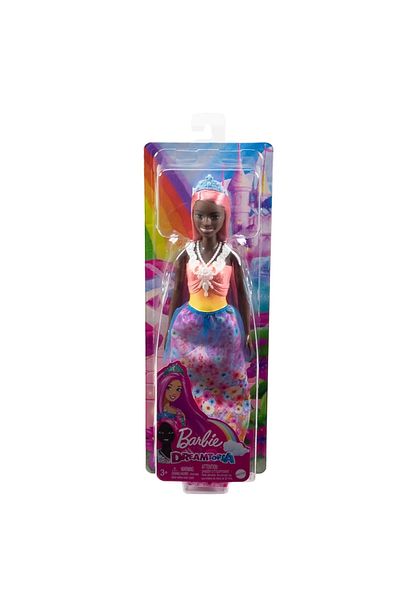 mattel Barbie Dreamtopia Princess Doll With Coral Hair