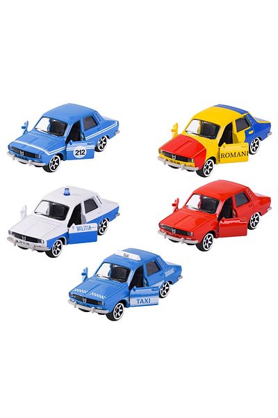 Majorette Dacia 1300 Set With 5 Cars