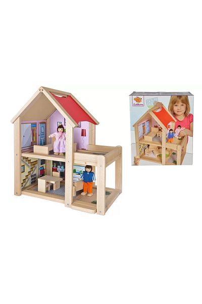 Simba Wooden House and Dolls
