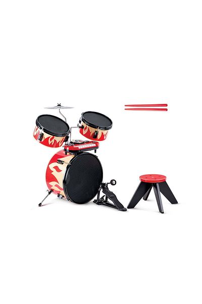Hape Wooden Toy Drum And Organ Set For Children