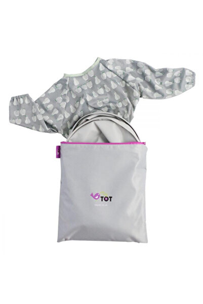 Tidy Tot Κιτ φαγητού - Σαλιάρα και δίσκος (ΦΡΟΥΤΑ ΛΑΧΑΝΙΚΑ)