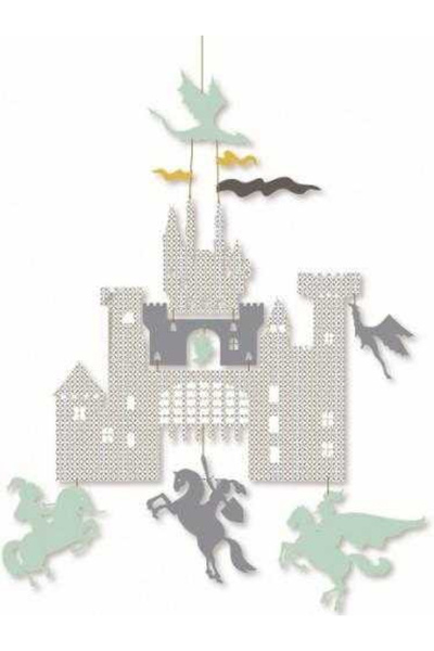 djeco Decoratie Mobil Castel Pentru Camera Copilului