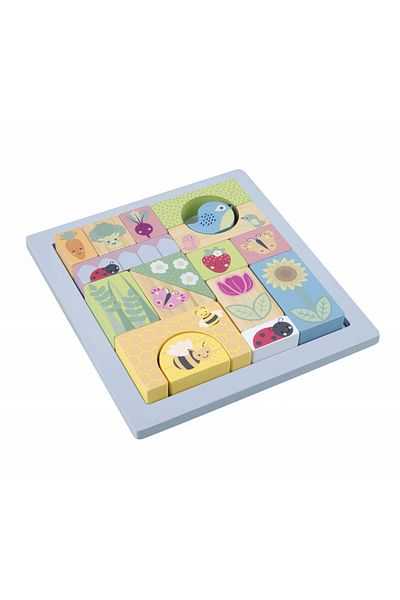 Orange Tree Toys Δομικά Στοιχεία για τον Κήπο της Άνοιξης,
