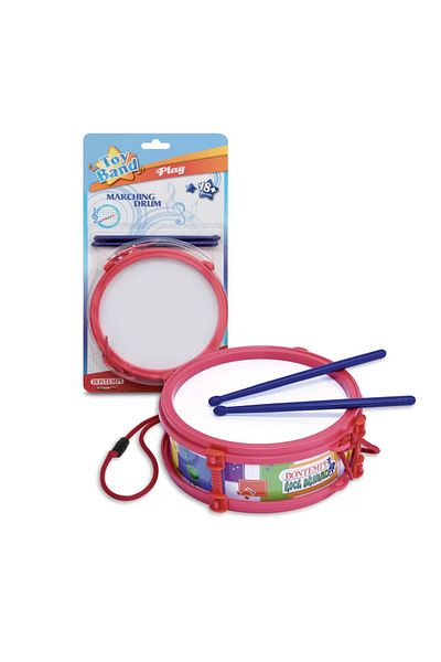 Bontempi Drum, Percussion Toy, 15 Cm Diameter, 18 Months