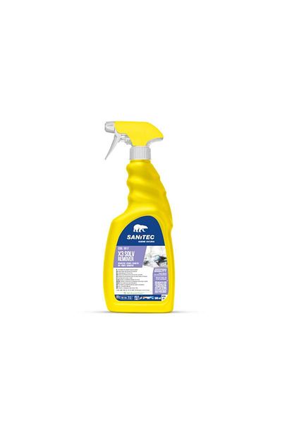 SANITEC Solvent-based Oil, Paint And Ink Stain Remover, With Sprayer, 500 ml