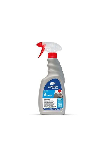 SANITEC Detergent For Cleaning Induction And Vitroceramic Hobs, 500 Ml, S5 Induction Hub,