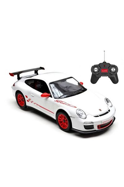 Rastar Porsche GT3 RS White Remote Control Car 1/24 Scale