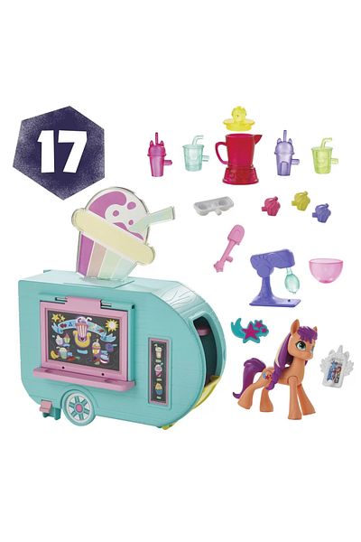 Hasbro Το τροχόσπιτο για σμούθι του Μικρού μου Πόνυ Sunny Starscout