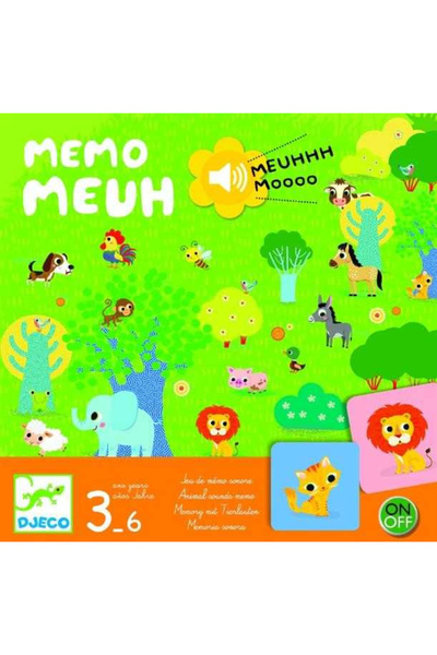 djeco Joc Cu Sunete Memo Meuh