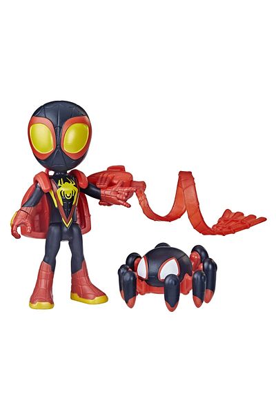 Hasbro Spidey Extraordinary Friends Set Figure Miles Morales Spider Man 10cm And Accessories
